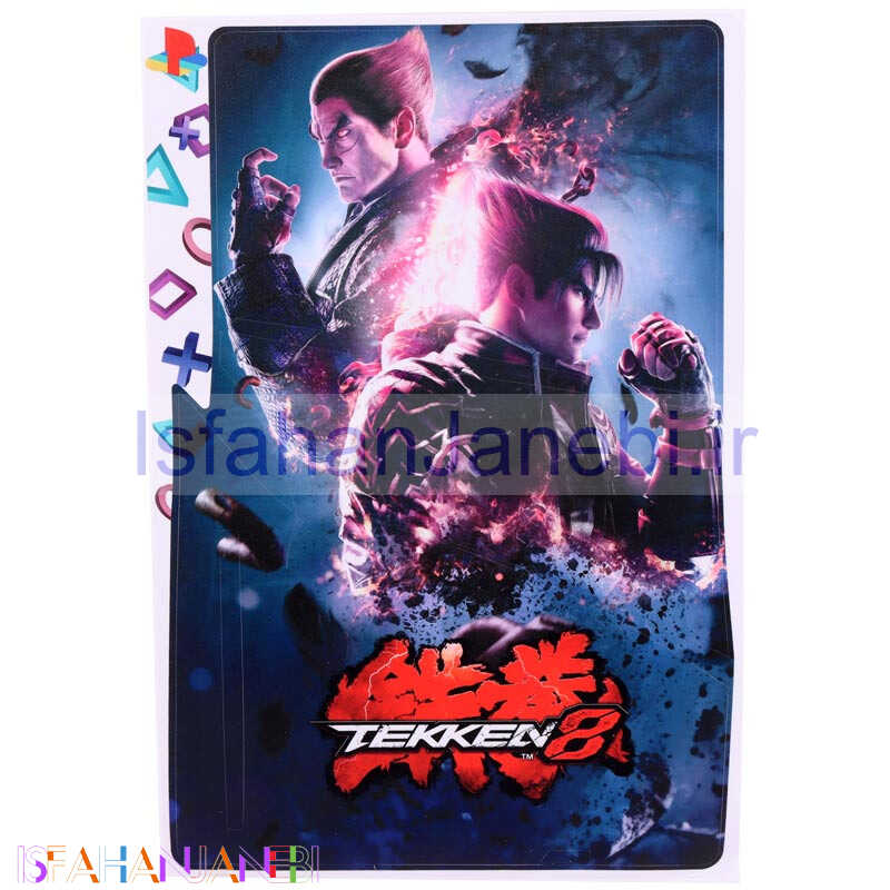 اصفهان جانبی-اسکین پلی استیشن 5 اسلیم طرح Tekken 8