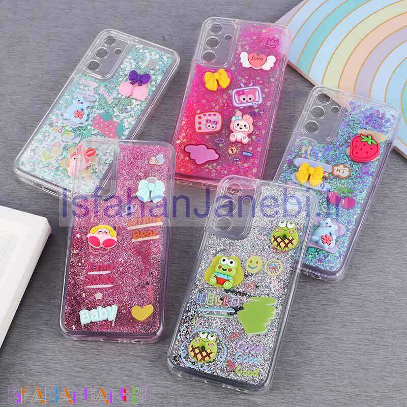 اصفهان جانبی-قاب آکواریومی سامسونگ Galaxy A15 عروسکی برجسته محافظ لنزدار