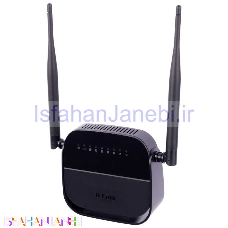اصفهان جانبی-مودم روتر +ADSL2 دی لینک DSL-124 پک نارنجی