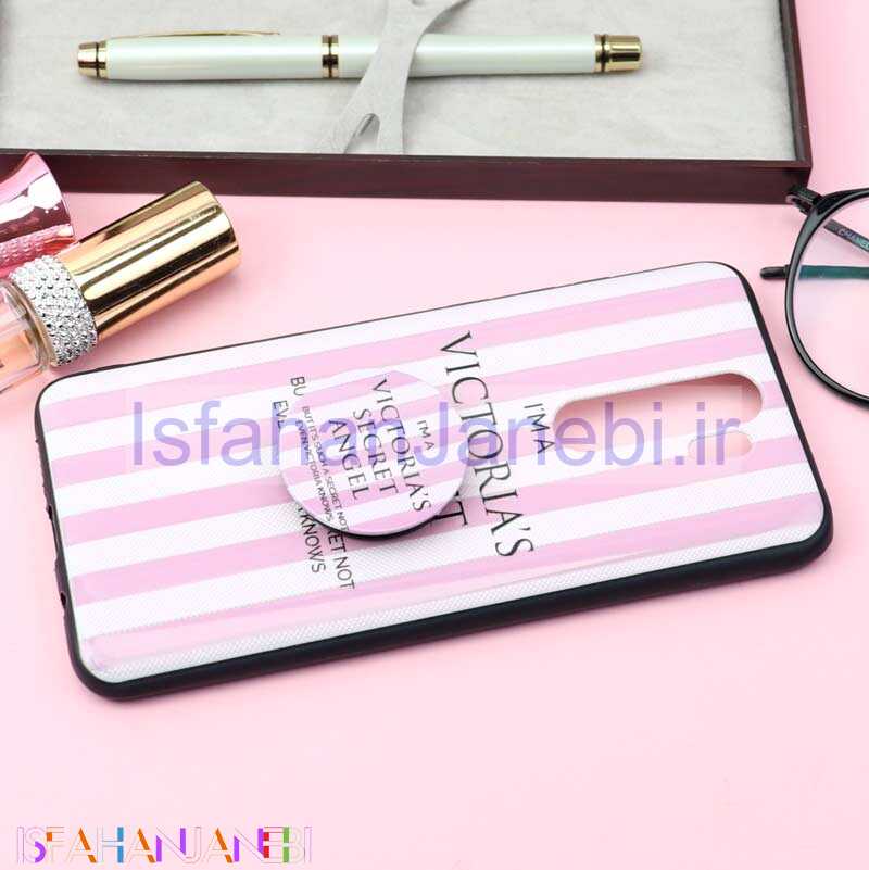 اصفهان جانبی-قاب فانتزی برجسته + پاپ سوکت کد11 شیائومی Redmi Note 8 Pro