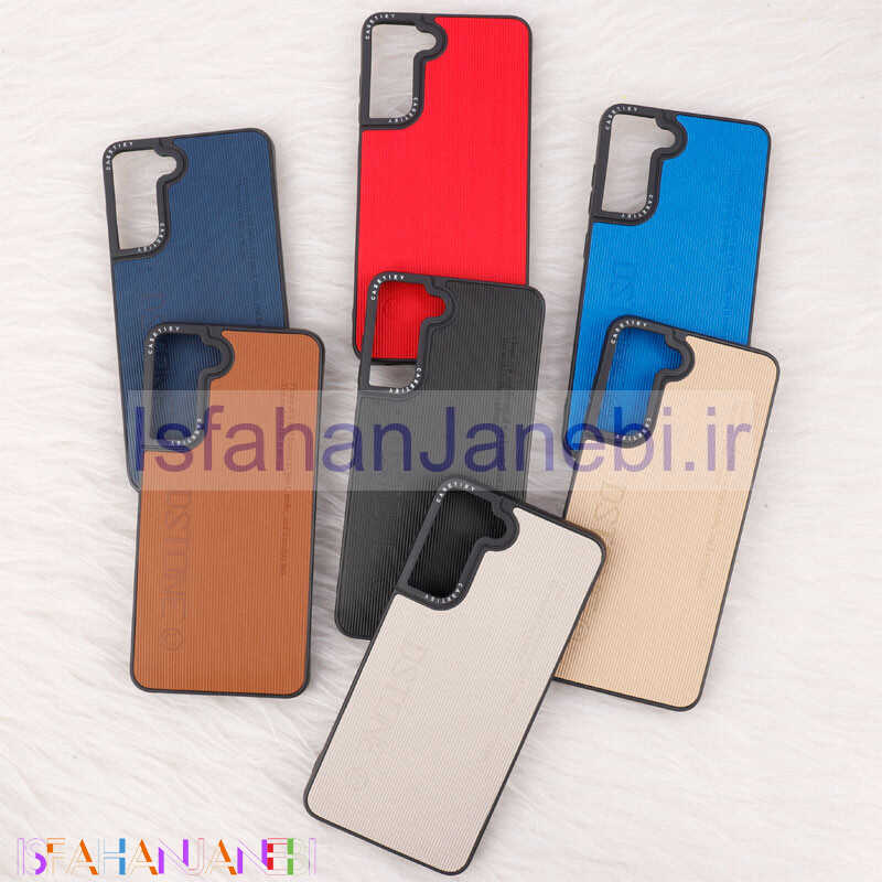 اصفهان جانبی-قاب چرمی Dstone کبریتی Samsung Galaxy S21 FE 5G