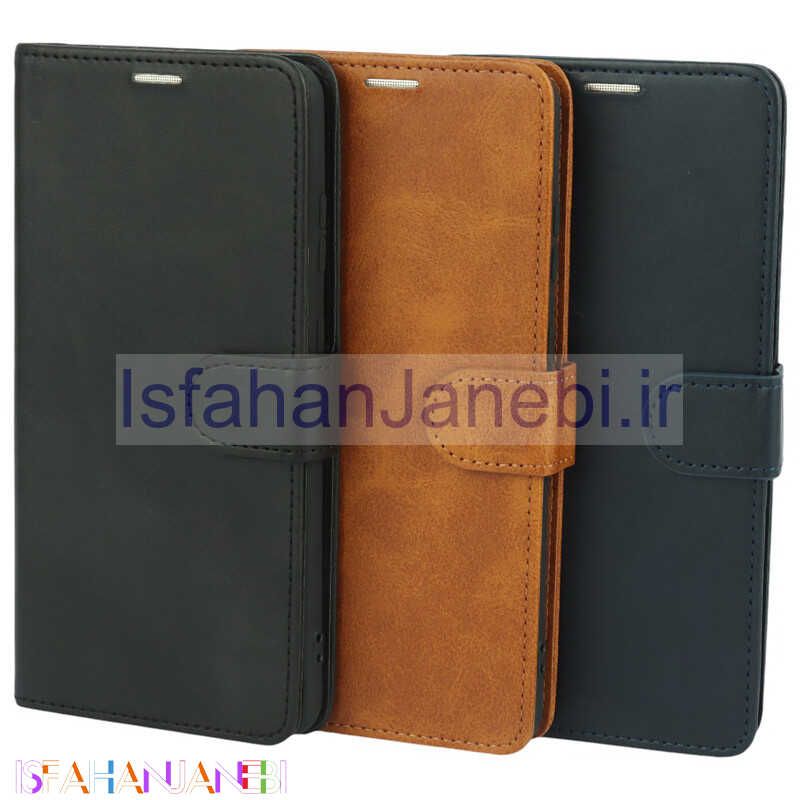 اصفهان جانبی-کیف چرمی مگنتی محافظ لنزدار سامسونگ Galaxy S20 Plus