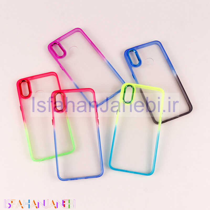 اصفهان جانبی-قاب PC شفاف متال ایرون دو رنگ Samsung Galaxy A10s