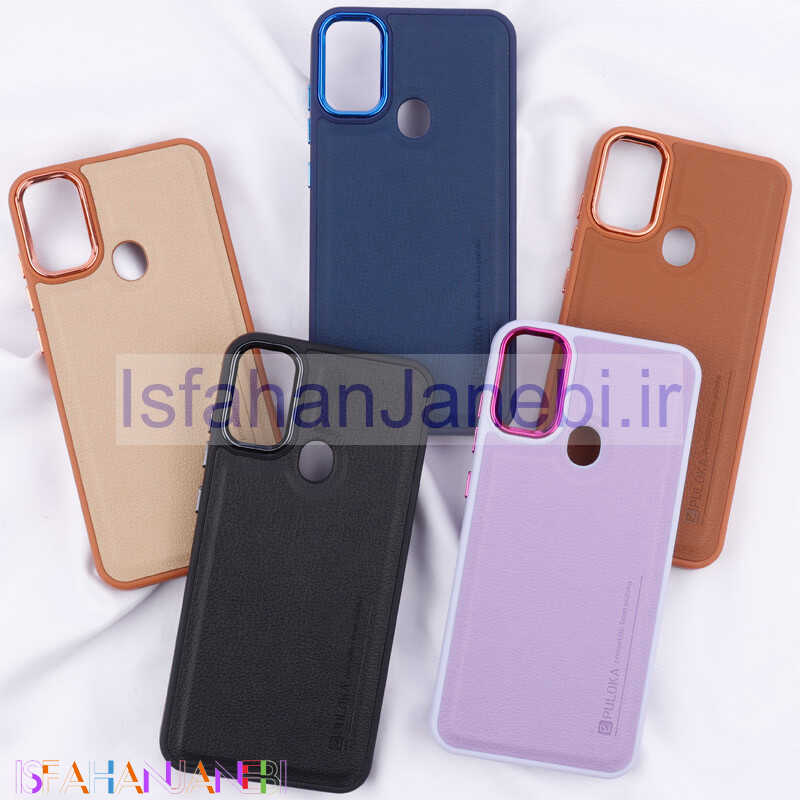 اصفهان جانبی-قاب چرمی Puloka متال ایرون Samsung Galaxy A11 / M11