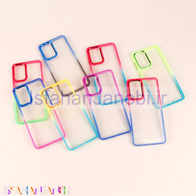 اصفهان جانبی-قاب PC شفاف متال ایرون دو رنگ Samsung Galaxy A73