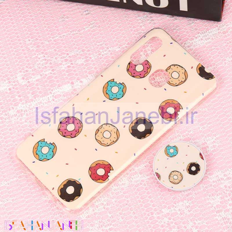 اصفهان جانبی-قاب سوپر IMD دور شفاف پاپ سوکت دار Samsung A20/A30 دونات