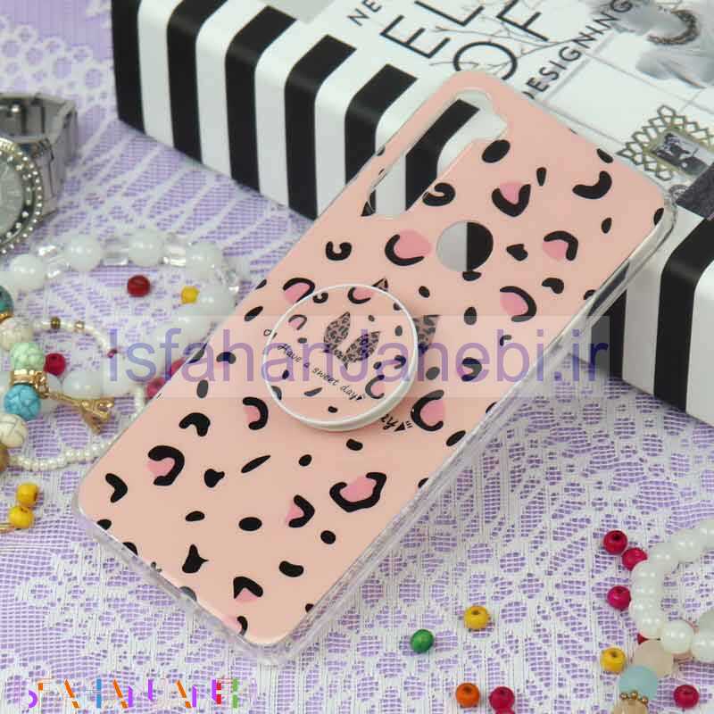 اصفهان جانبی-قاب سوپر IMD دور شفاف پاپ سوکت دار Xiaomi Redmi Note 8 خرگوش