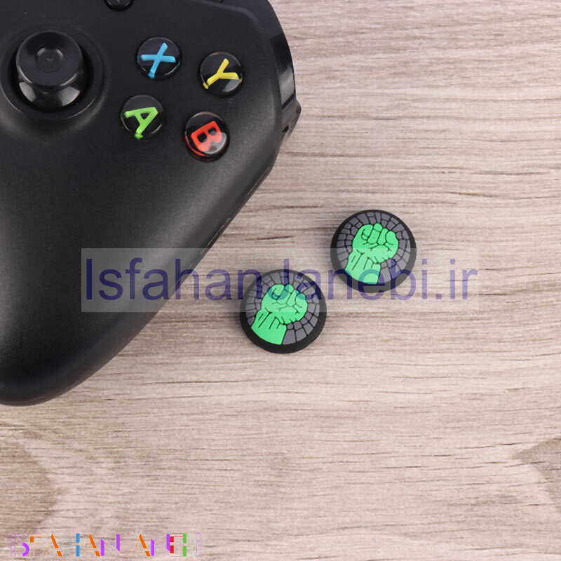 اصفهان جانبی-روکش آنالوگ دسته بازی Play Station/XBOX طرح مشت هالک