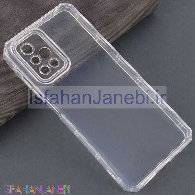 اصفهان جانبی-قاب ژله ای شفاف محافظ لنزدار شیائومی Redmi Note 11 4G / Redmi 10 / Redmi 10 Prime