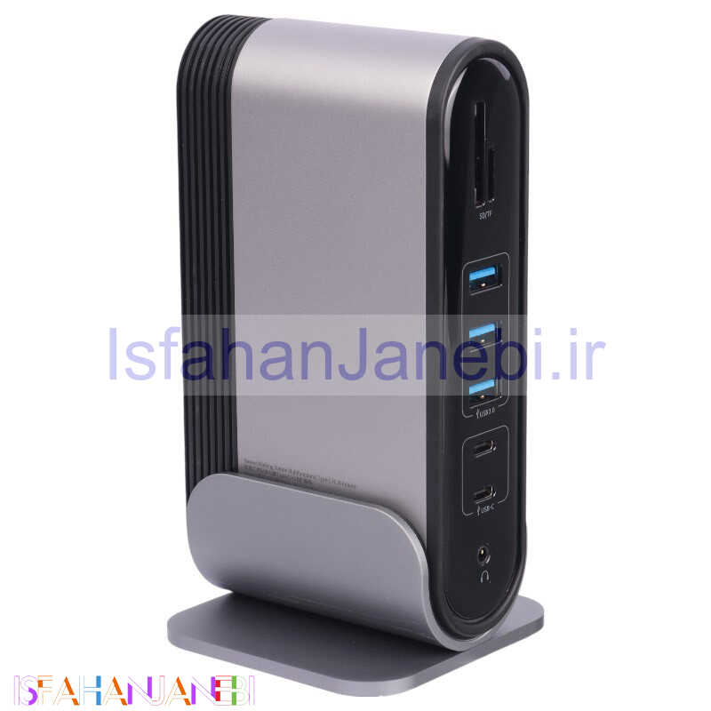 اصفهان جانبی-هاب 16 پورت Type-C باسئوس CAHUB-BG0G
