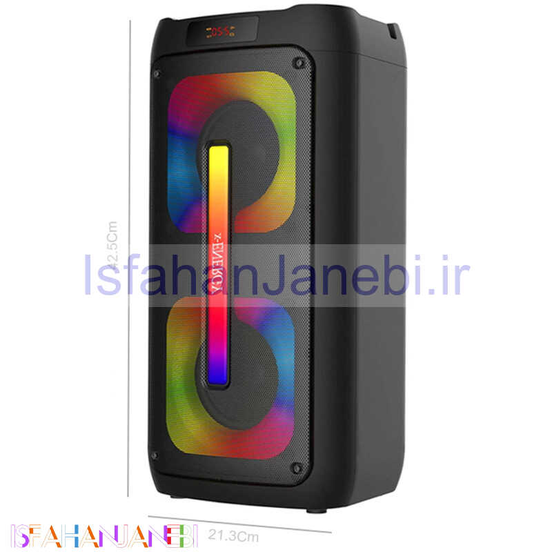 اصفهان جانبی-اسپیکر چمدانی بلوتوثی ایکس انرژی X-640