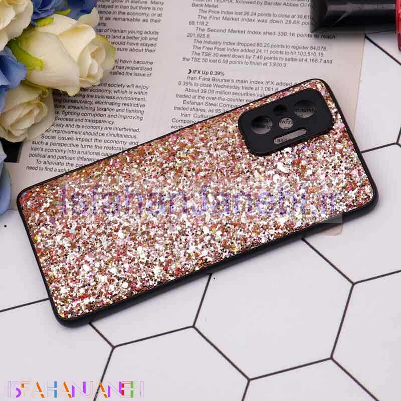 اصفهان جانبی-قاب محافظ لنزدار چرم اکلیلی Xiaomi Redmi Note 10 Pro