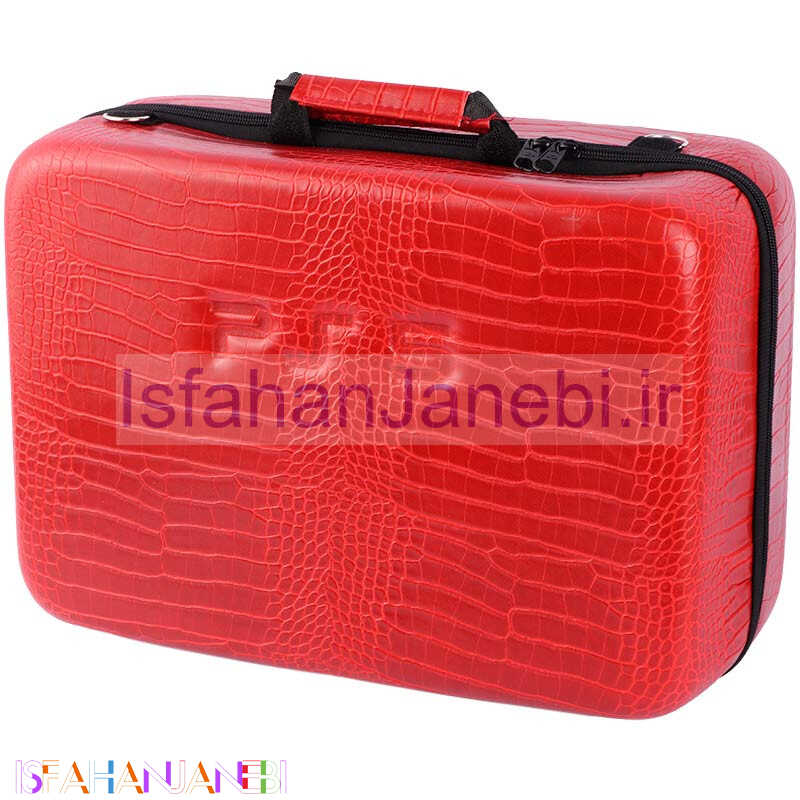 اصفهان جانبی-کیف کنسول بازی PS5 چرمی پوست ماری قرمز