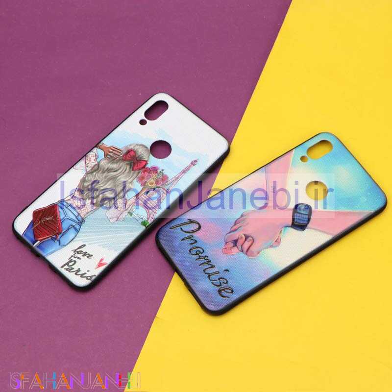اصفهان جانبی-قاب فانتزی برجسته طرح دخترانه شیائومی Redmi Note 7 سری H