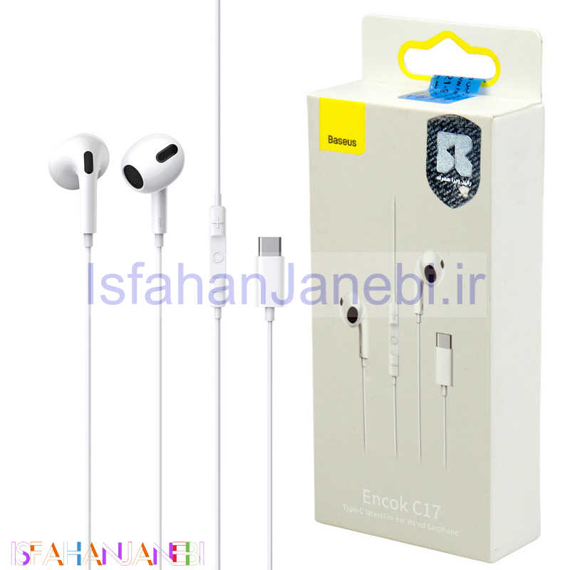اصفهان جانبی-هندزفری Baseus Encok C17 NGCR010002 Type-C