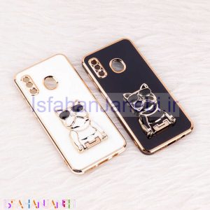 اصفهان جانبی-قاب براق My Case استند طرح سگ محافظ لنزدار Samsung Galaxy A20 / A30