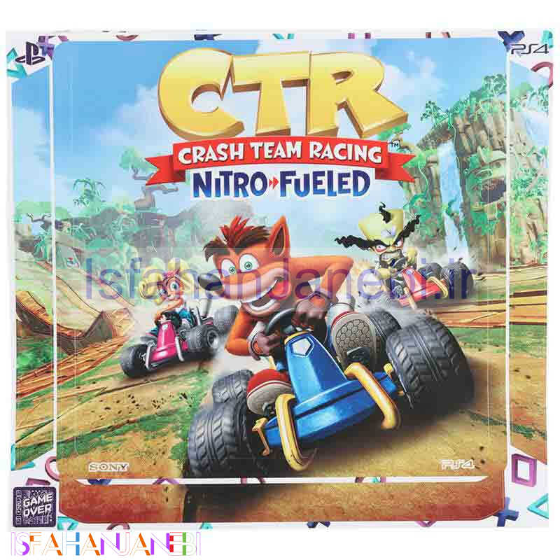 اصفهان جانبی-اسکین پلی استیشن 4 اسلیم طرح Crash Team Racing Nitro Fueled