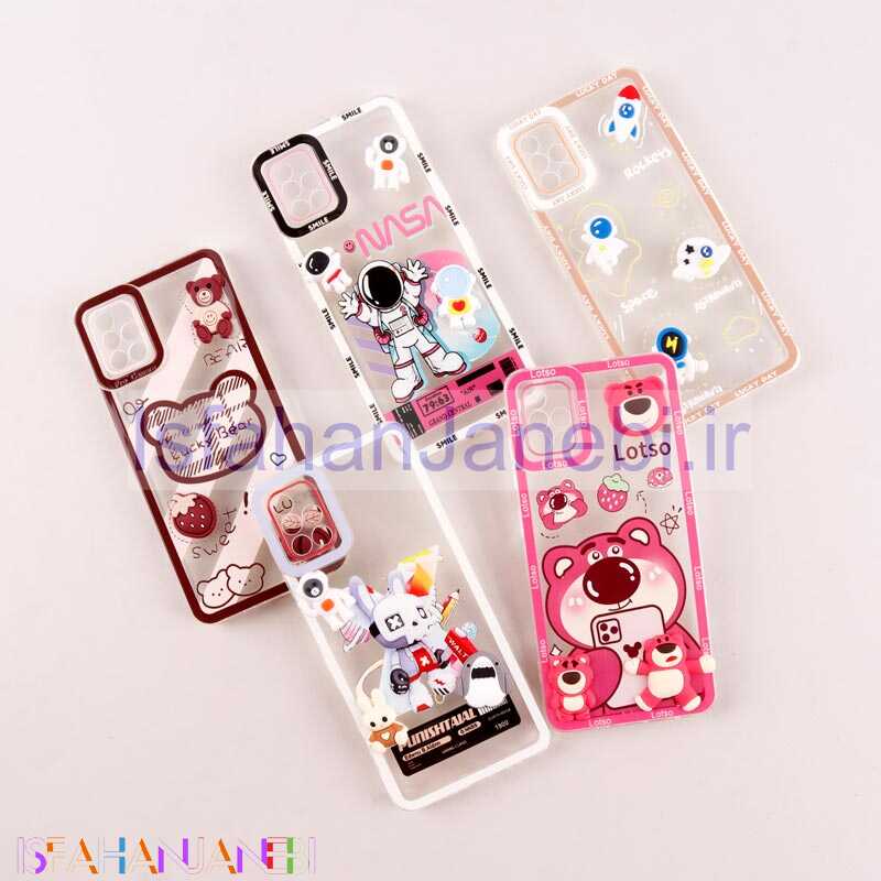 اصفهان جانبی-قاب عروسکی برجسته Highcopy محافظ لنزدار Samsung Galaxy A51 4G