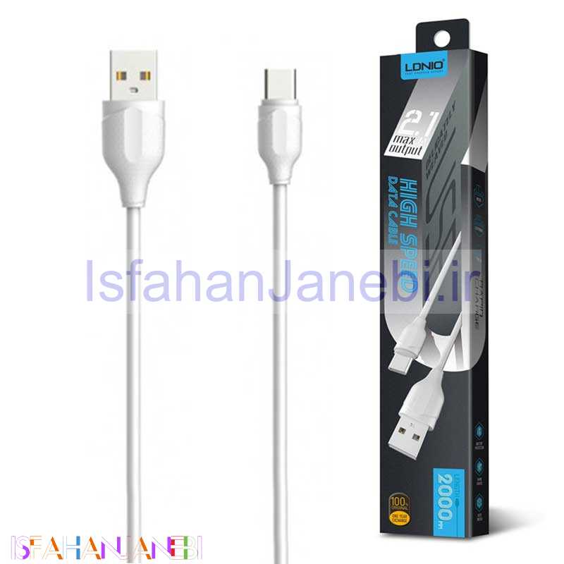 اصفهان جانبی-کابل LDNIO LS372 Type-C 2m