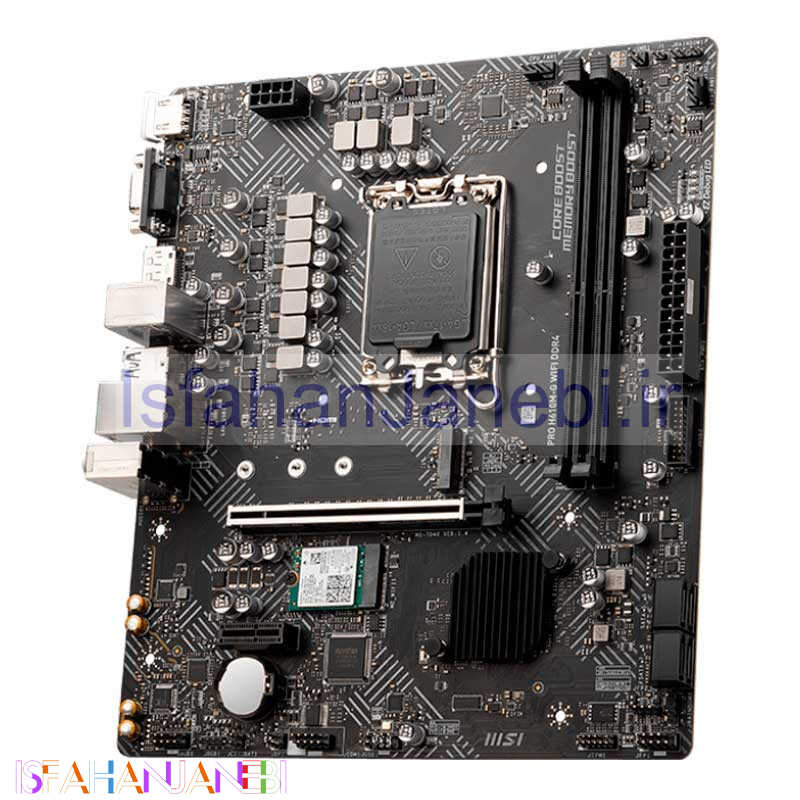 اصفهان جانبی-مادربرد ام اس آی PRO H610M-G WIFI DDR4