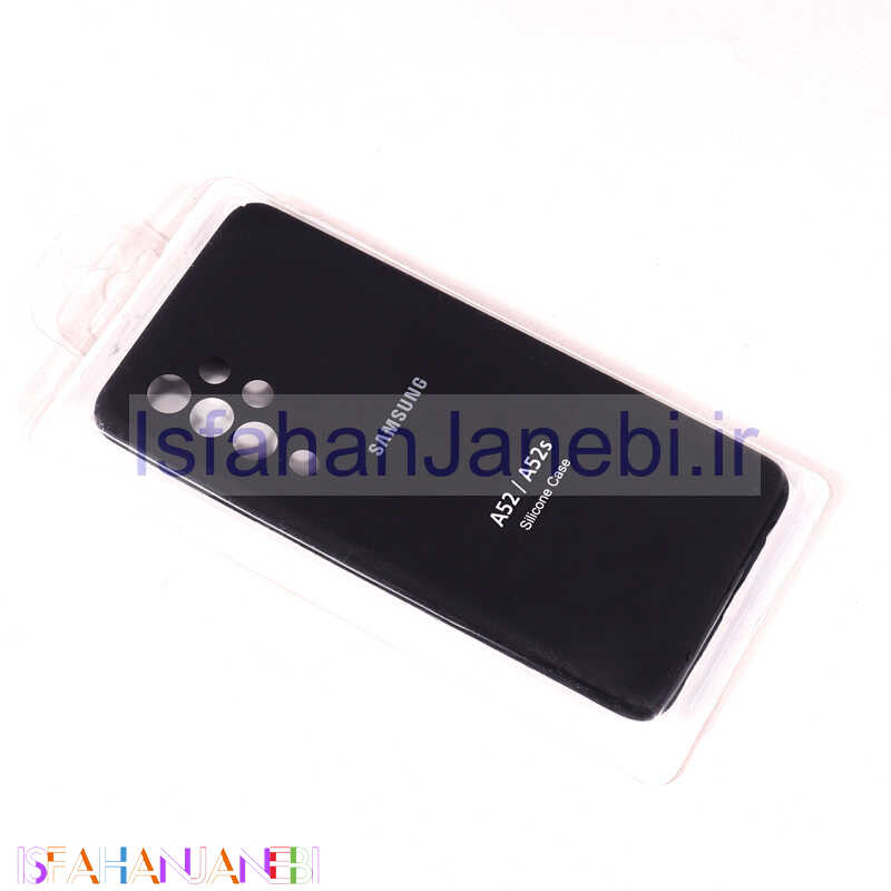 اصفهان جانبی-قاب سیلیکونی اصلی زیربسته سامسونگ Galaxy A52 / A52s محافظ لنزدار
