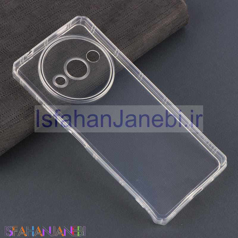 اصفهان جانبی-قاب ژله ای شفاف محافظ لنزدار شیائومی Redmi A3 / A3X