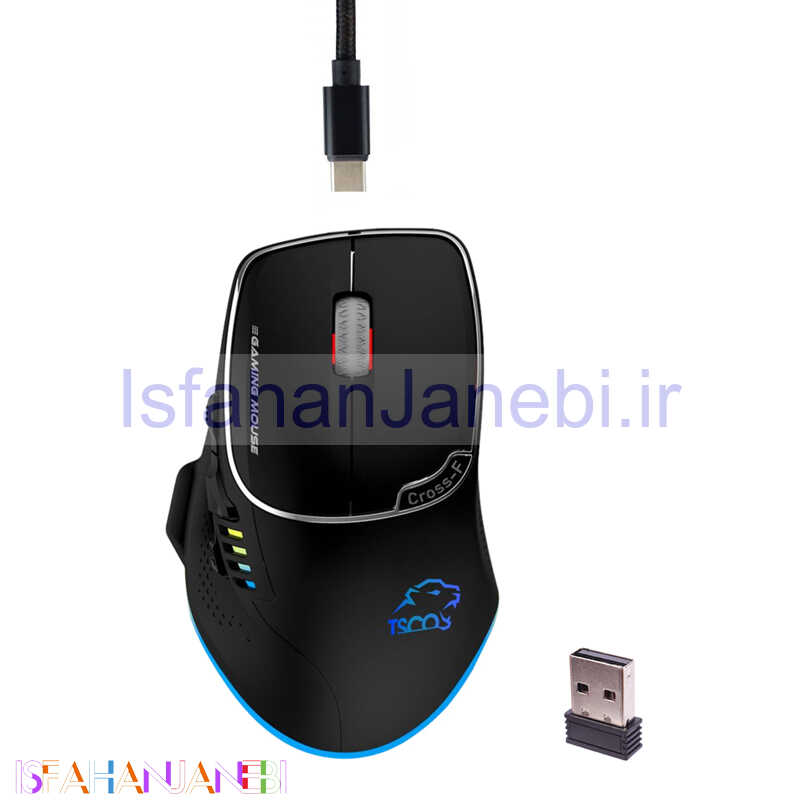 اصفهان جانبی-موس بی سیم گیمینگ تسکو GM 2035W