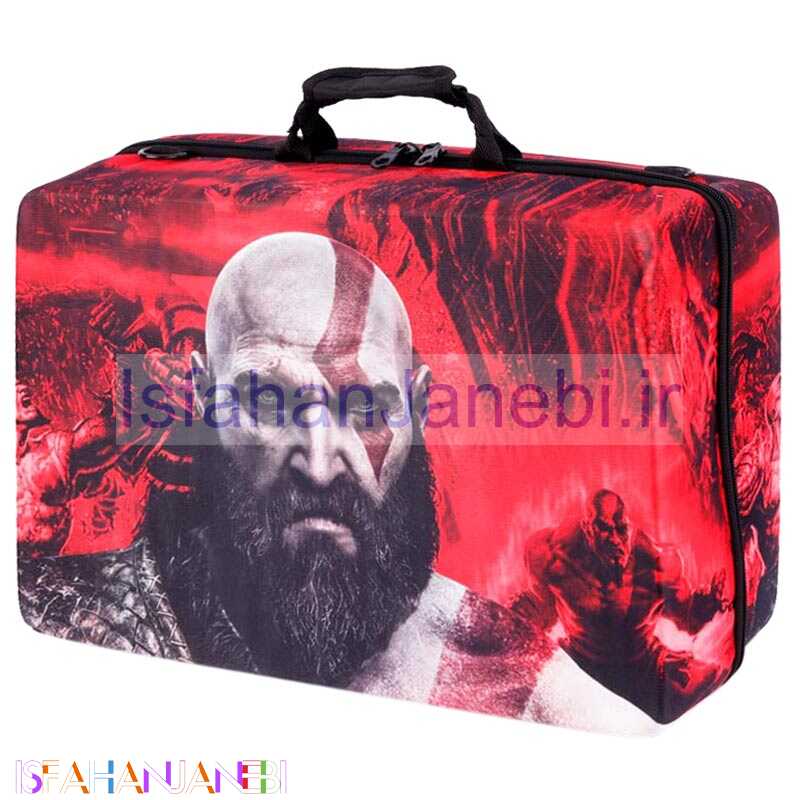 اصفهان جانبی-کیف کنسول بازی PS5 طرح God Of War کد 6