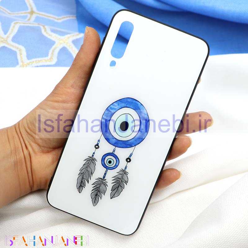 اصفهان جانبی-قاب پشت گلسی طرح چشم و نظر Samsung A30s / A50s