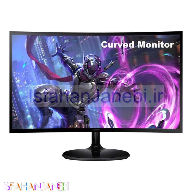 اصفهان جانبی-مانیتور خمیده سامسونگ Essential 24C360 سایز 24 اینچ