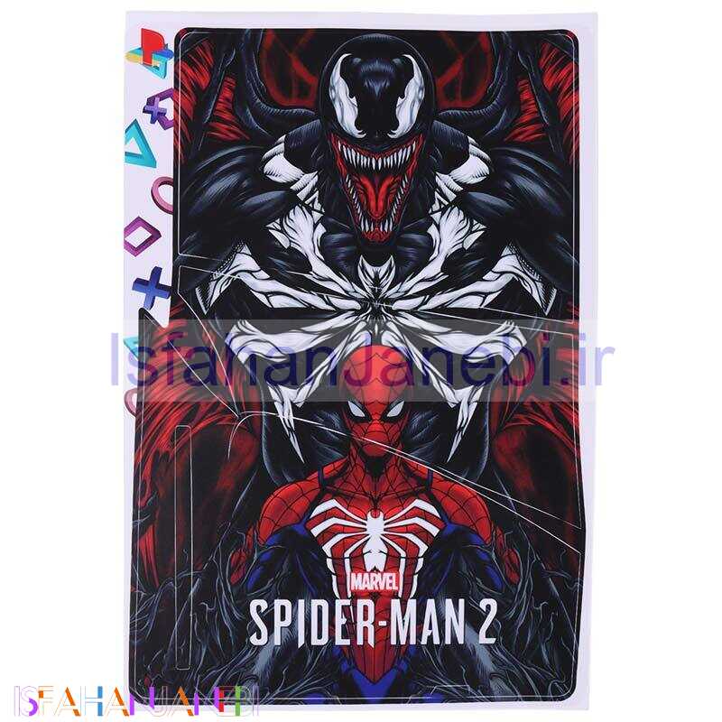 اصفهان جانبی-اسکین پلی استیشن 5 اسلیم استاندارد طرح Spider-Man 2