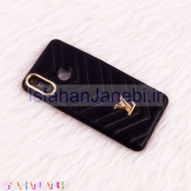 اصفهان جانبی-قاب پافر چرمی لوزی محافظ لنزدار Samsung Galaxy A10s