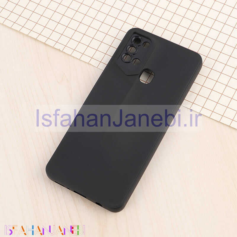 اصفهان جانبی-قاب ژله ای پورش دیزاین سامسونگ Galaxy A21s محافظ لنزدار