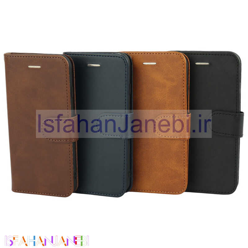 اصفهان جانبی-کیف چرمی مگنتی محافظ لنزدار آیفون 7