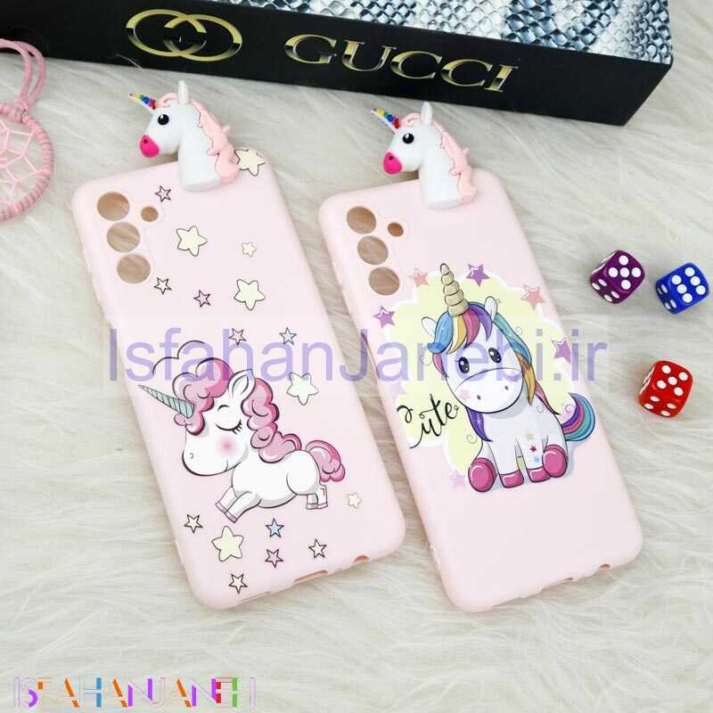 اصفهان جانبی-قاب سیلیکونی محافظ لنزدار یونیکورن Samsung Galaxy A13 5G