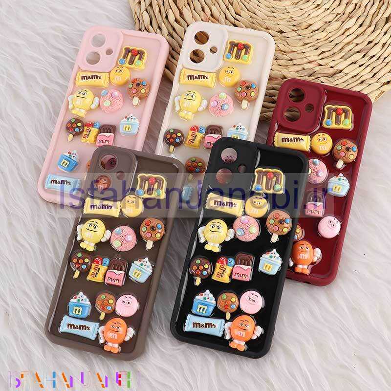 اصفهان جانبی-قاب سولید سامسونگ Galaxy A06 عروسکی براق محافظ لنزدار