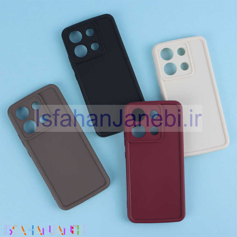 اصفهان جانبی-قاب سولید شیائومی Redmi Note 13 4G محافظ لنزدار