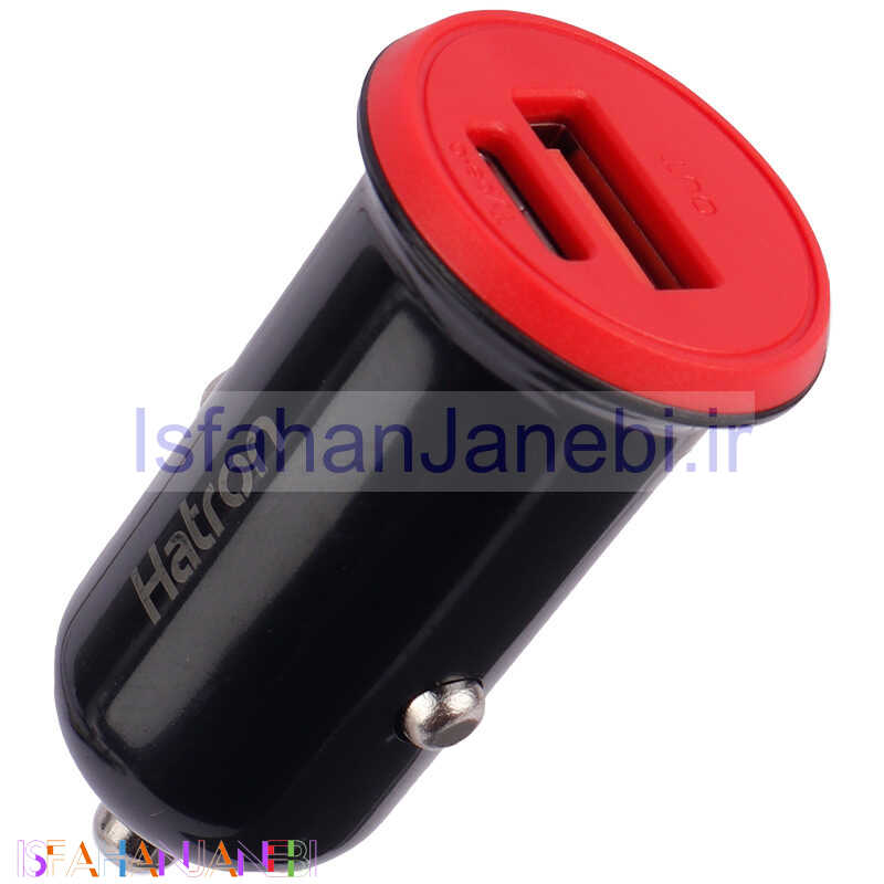 اصفهان جانبی-شارژر فندکی فست شارژ Hatron HCC2181PQ QC3.0 PD 3A 18W