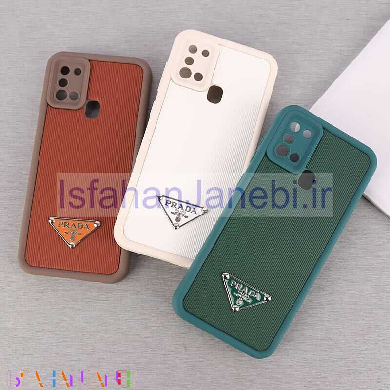 اصفهان جانبی-قاب کبریتی سولید Prada سامسونگ Galaxy A21s محافظ لنزدار