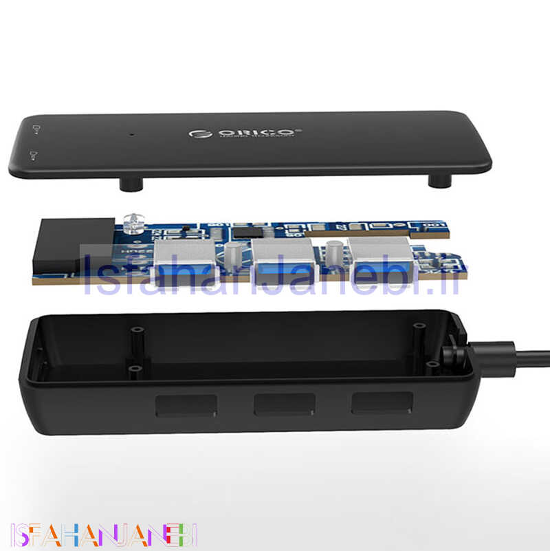 اصفهان جانبی-هاب 5 پورت USB3.0 اوریکو H3TS-U3