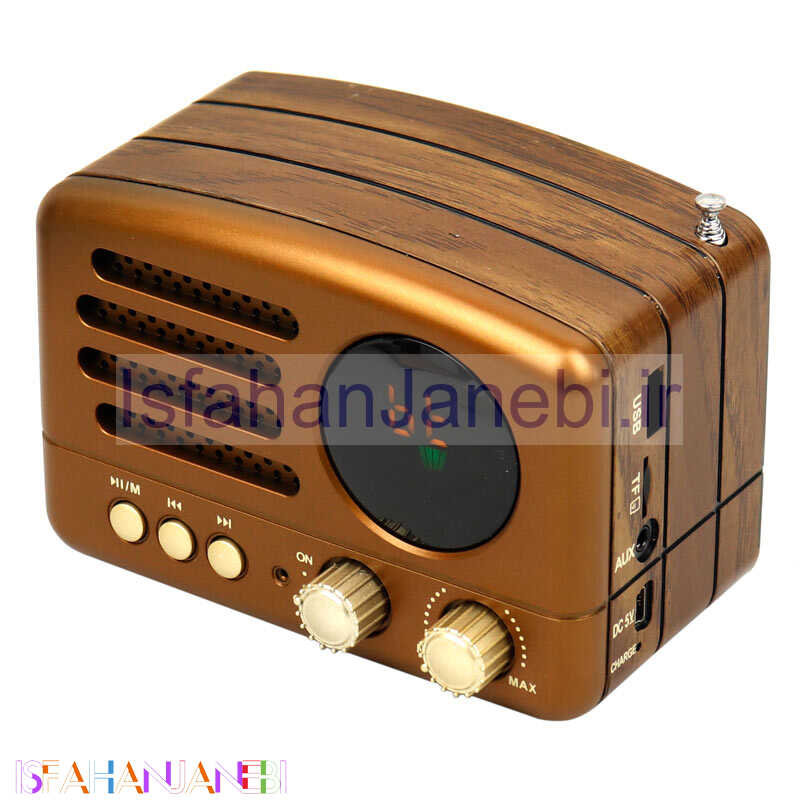 اصفهان جانبی-رادیو اسپیکر بلوتوثی رم و فلش خور Meier M-162BT