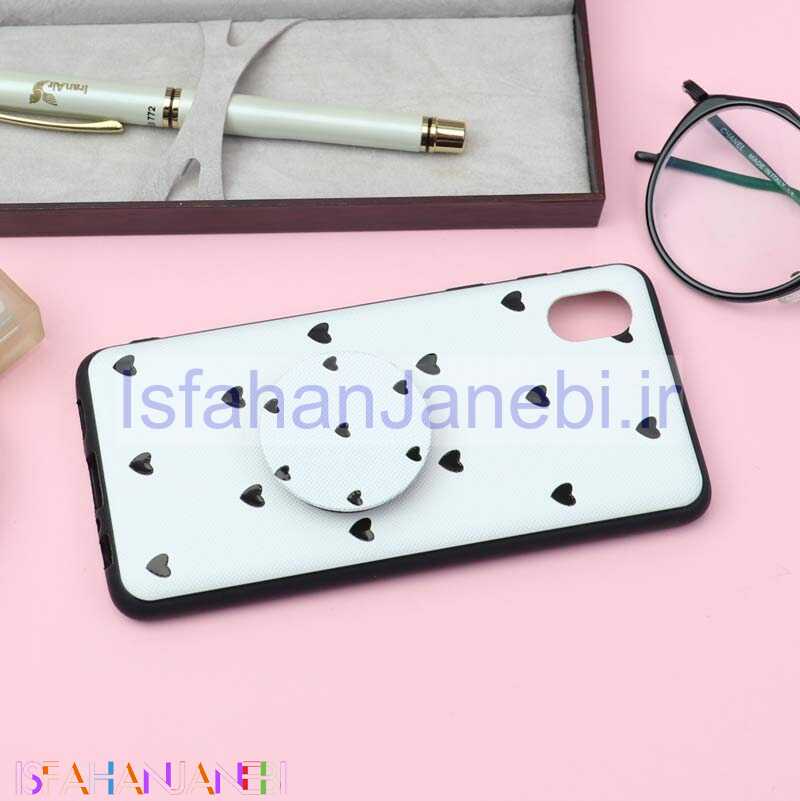 اصفهان جانبی-قاب فانتزی برجسته + پاپ سوکت کد1 سامسونگ A01 Core