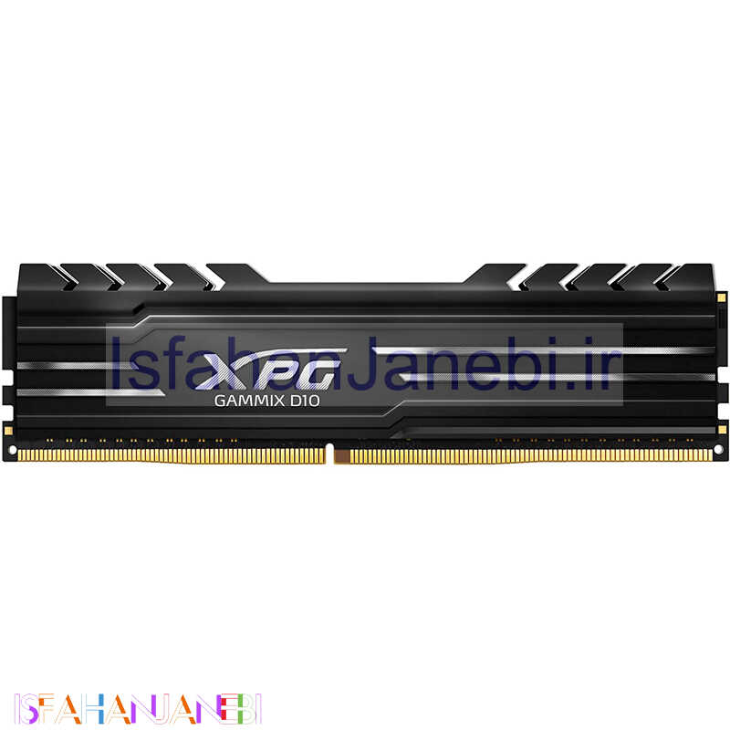 اصفهان جانبی-رم کامپیوتر Adata XPG GAMMIX D10 U-DIMM DDR4 8GB 3600MHz CL18 Single