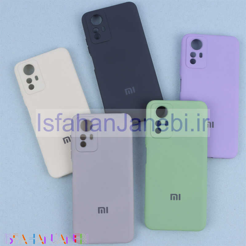 اصفهان جانبی-قاب سیلیکونی Highcopy زیربسته شیائومی Redmi Note 12S محافظ لنزدار