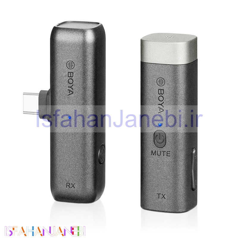 اصفهان جانبی-میکروفون یقه ای بی سیم Boya BY-WM3U