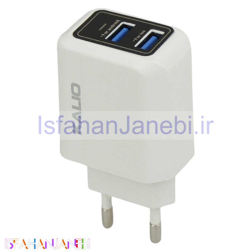 اصفهان جانبی-کلگی فست شارژ Kalio HC-28 2Port 2.1A 10.5W