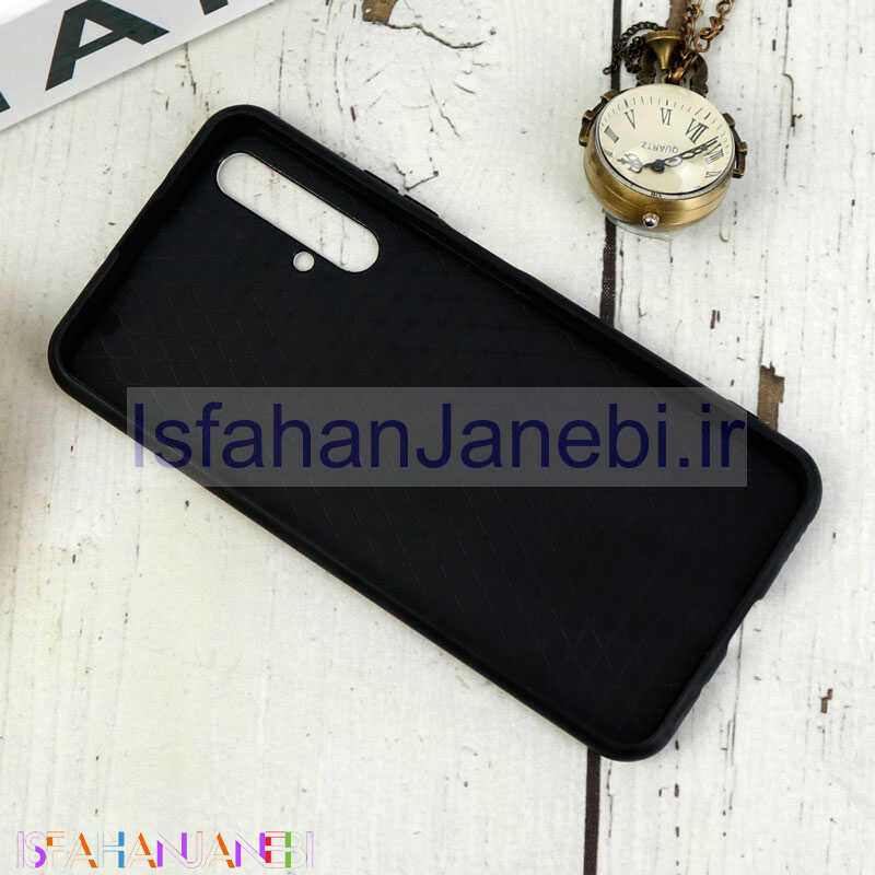 اصفهان جانبی-قاب لیزری پشت گلسی دو رنگ Huawei Honor 20 صورتی سبز