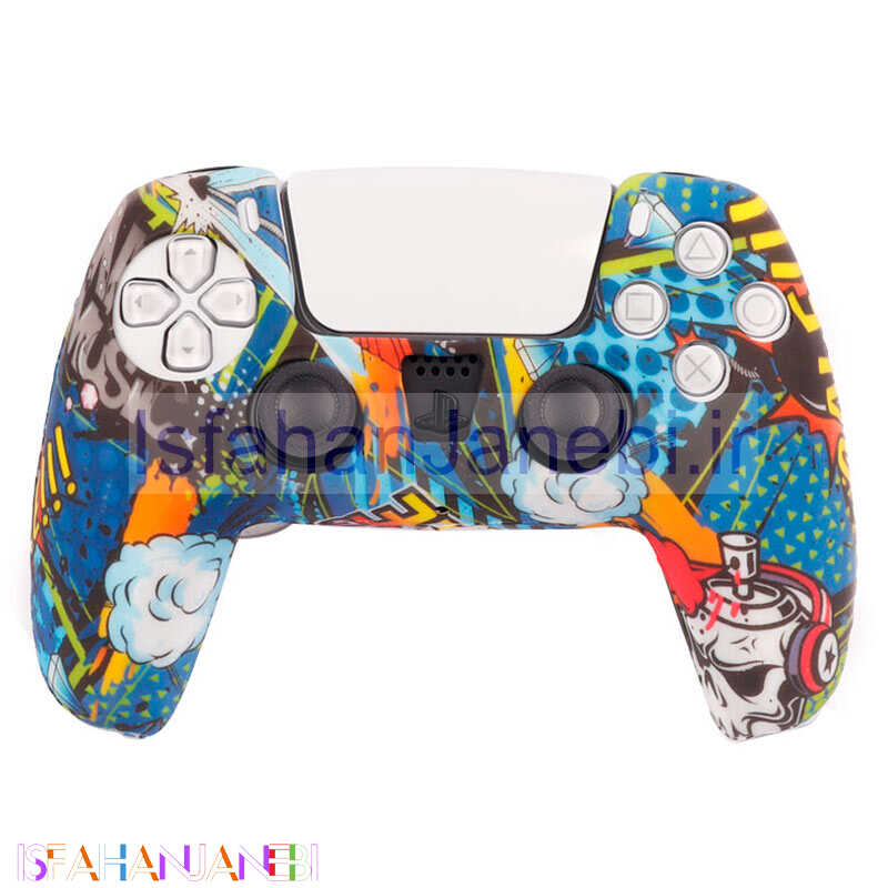 اصفهان جانبی-روکش دسته بازی PS5 طرح اسکلت شلوغ