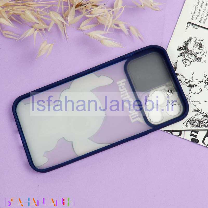 اصفهان جانبی-قاب محافظ لنز دار کشویی طرحدار دخترانه iPhone 12 Pro Max سری B