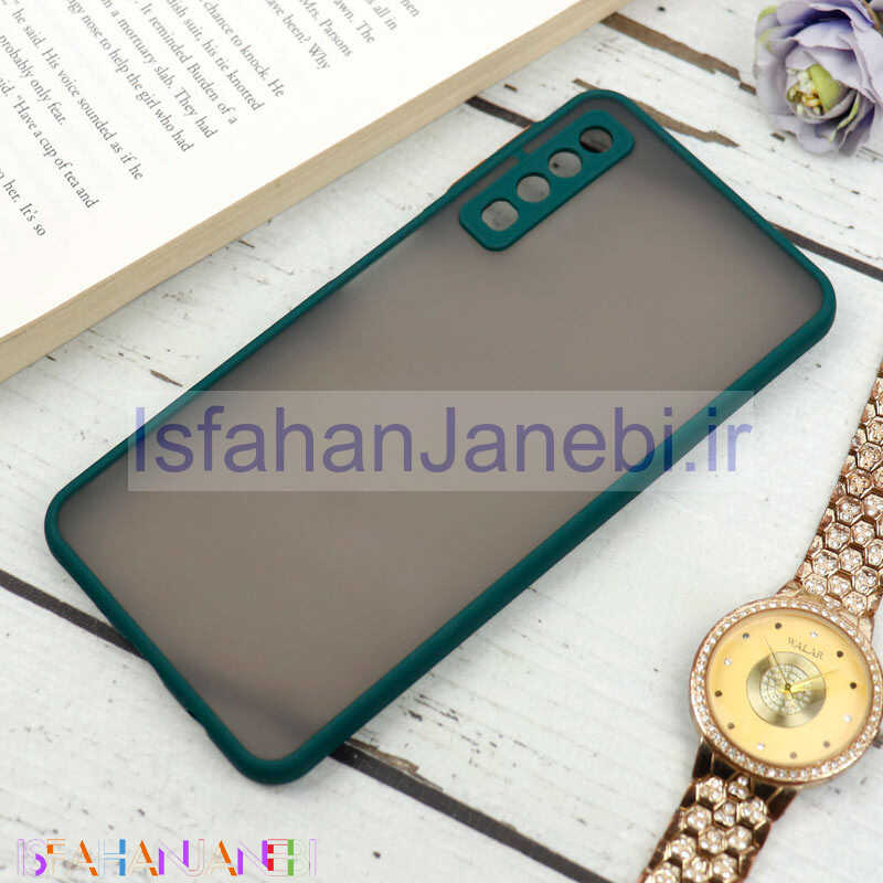 اصفهان جانبی-قاب PC مات محافظ لنز دار Samsung Galaxy A7 2018